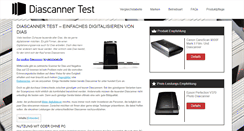 Desktop Screenshot of diascanner-test.net