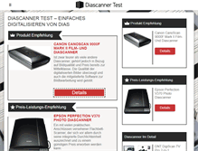 Tablet Screenshot of diascanner-test.net